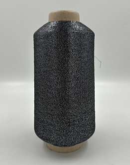 Пряжа Lurex, Italia, па, цвет серебряный меланж